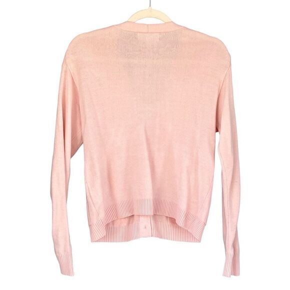 S4‎ VTG Philosophy Soft Baby Pink Cardigan Sweater - Picture 2 of 6